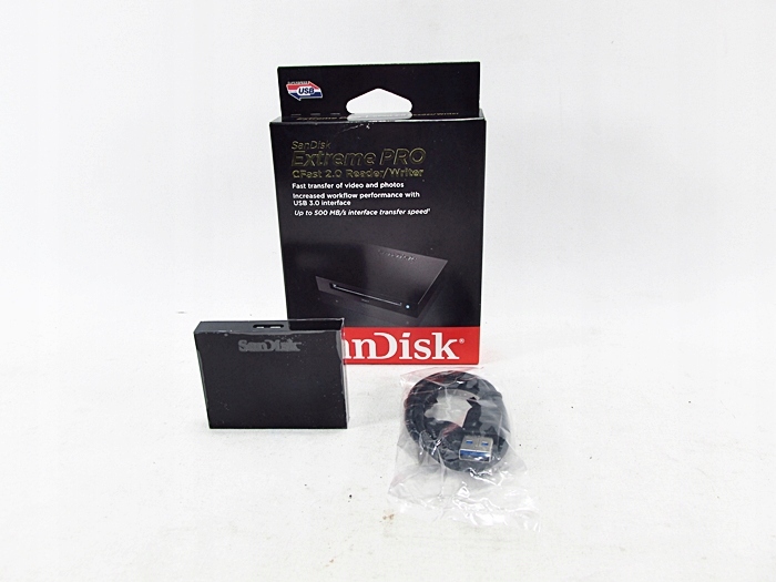 CZYTNIK KART SANDISK CFAST 2.0 USB 3.0 500 MB/S !