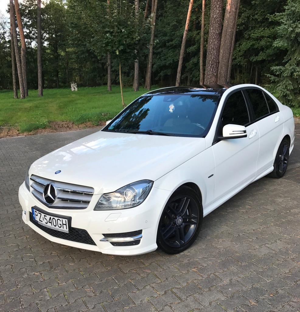 MERCEDES-BENZ KLASA C  AMG PANORAMA DACH
