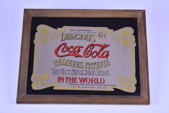 LUSTRO BAROWE COCA COLA REKLAMA
