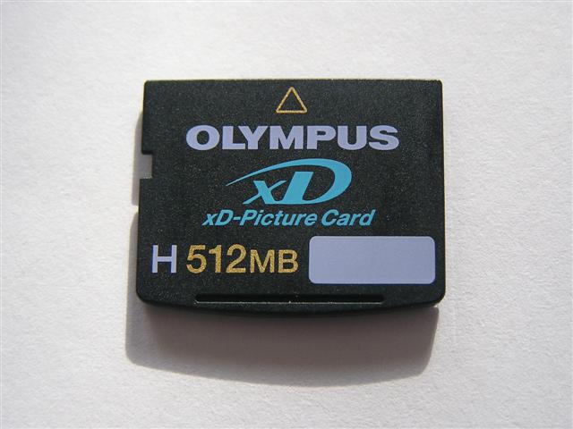Karta pamięci XD OLYMPUS  512MB typ H  (High)