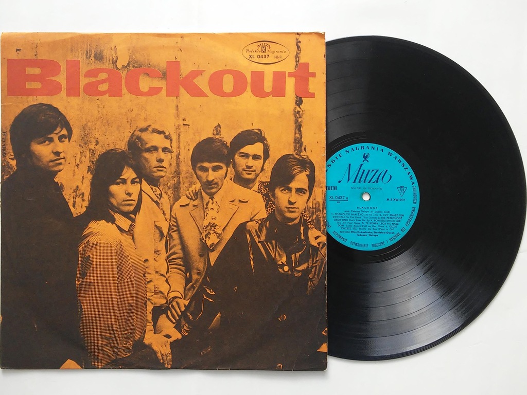 LP: Blackout 1967 Nalepa Mira Borys Wyspa - G/VG