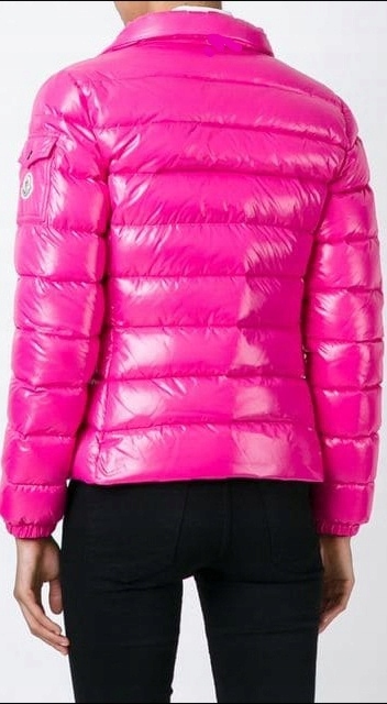 kurtka moncler rozowa.2 puch