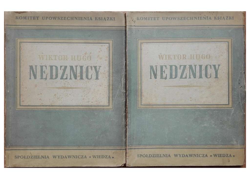 WIKTOR HUGO NĘDZNICY 2 tomy 1948