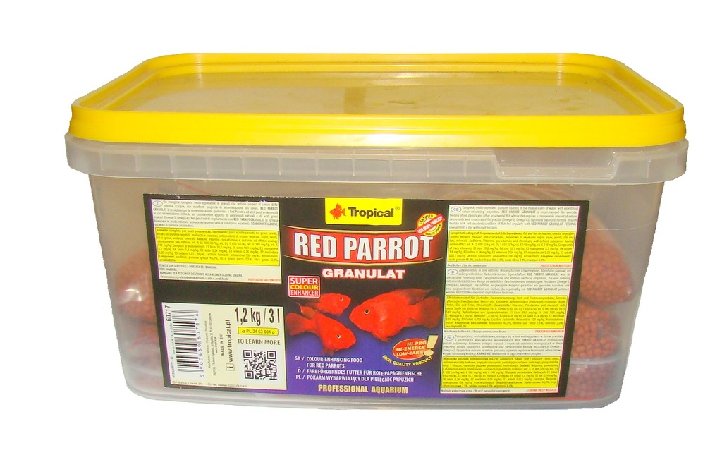Tropical red parrot granulat 100g uzupełnienie
