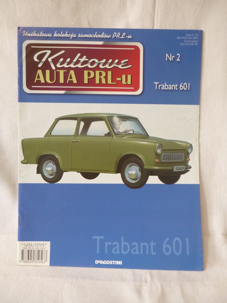 Gazetka Kultowe Auta PRLu - TRABANT 601