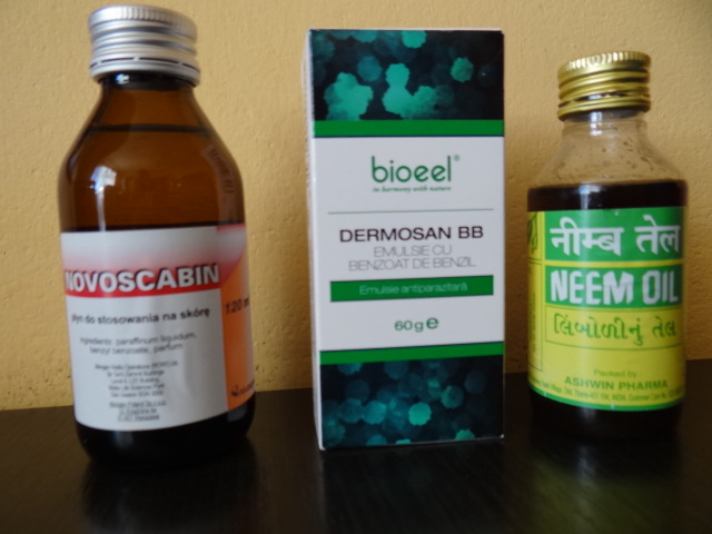 Novoscabin+DermosanBB+Olej Neem świerzb wys.GRATIS