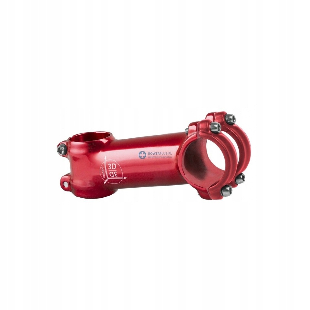 Mostek MTB CZERWONY anodowany Ahead 100 mm 1 1/8
