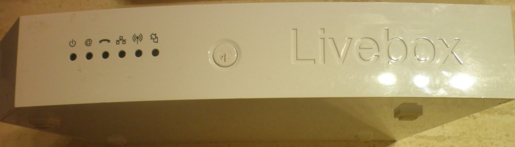 Router WiFi Modem ZTE ZXV10 H202N / Livebox 2.0
