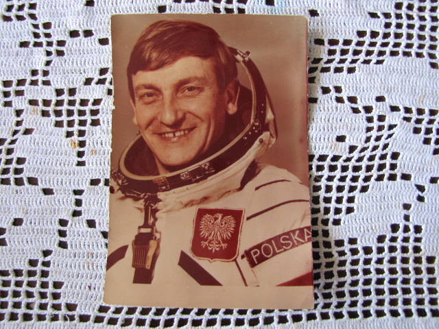 HERMASZEWSKI KOSMONAUTA ZDJĘCIE POCZTÓWKA