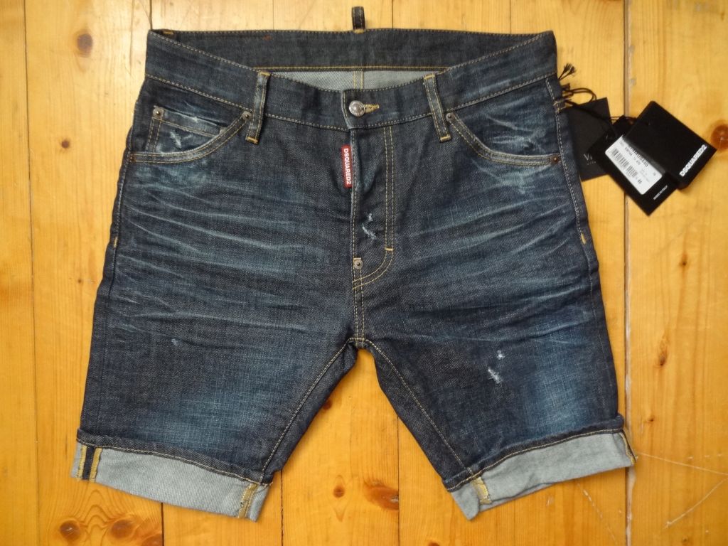 Spodenki DSQUARED2 Blue SLIM Jeans ORYGINALNE 46/S