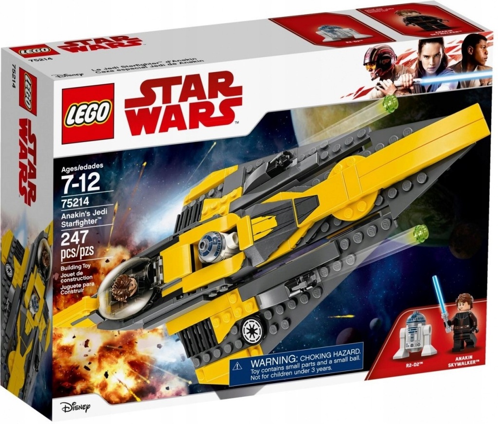 Klocki Lego Star Wars Jedi Starfighter Anakina