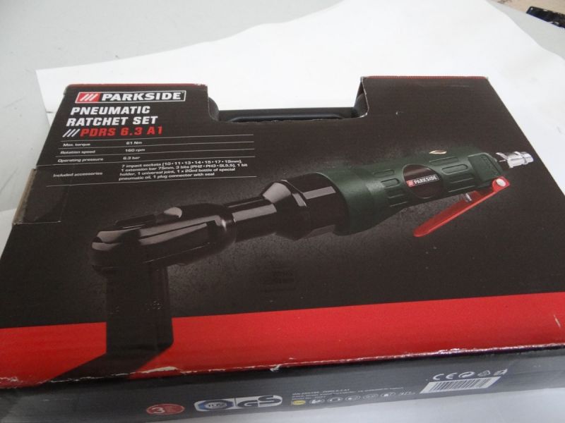 PARKSIDE PNEUMATIC RATCHET SET PDRS 6.3 A1 NOWY