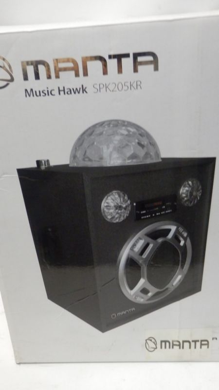 GŁOŚNIK MANTA SPK205KR MUSIC HAWK