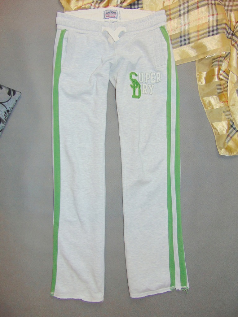 SUPERDRY spodnie dresowe DRESY męskie S 164