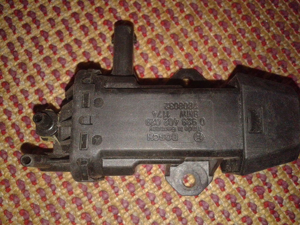 BMW ZAWÓR PODCISNIENIA 0928402029 ORYGINAŁ/OPIS