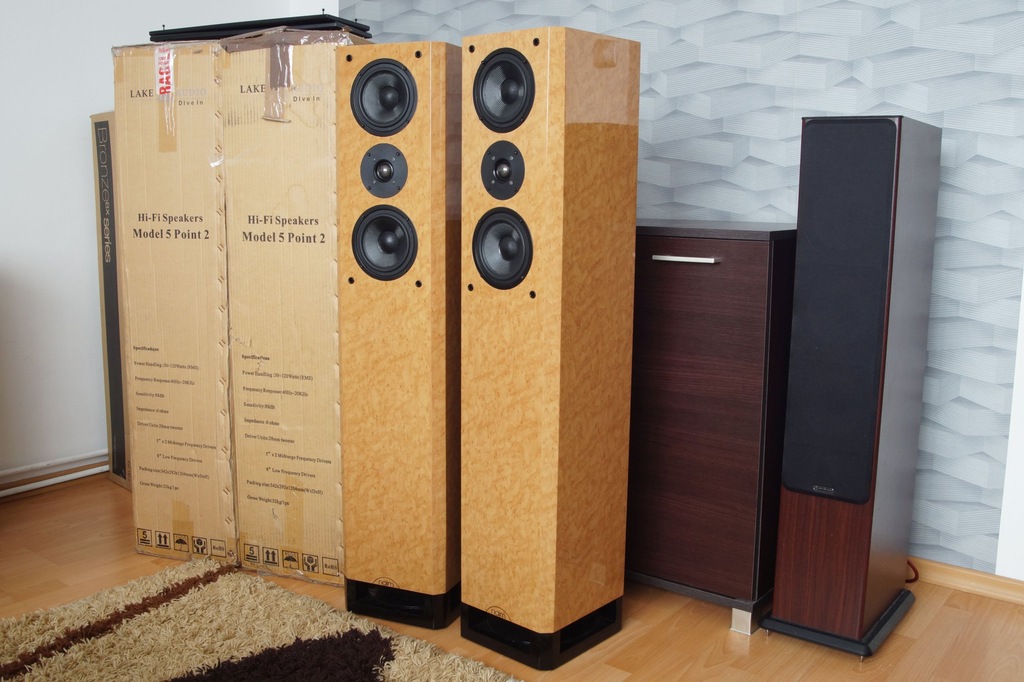 Kolumny Stereo Naim Lake Audio Model 5 Myślenice