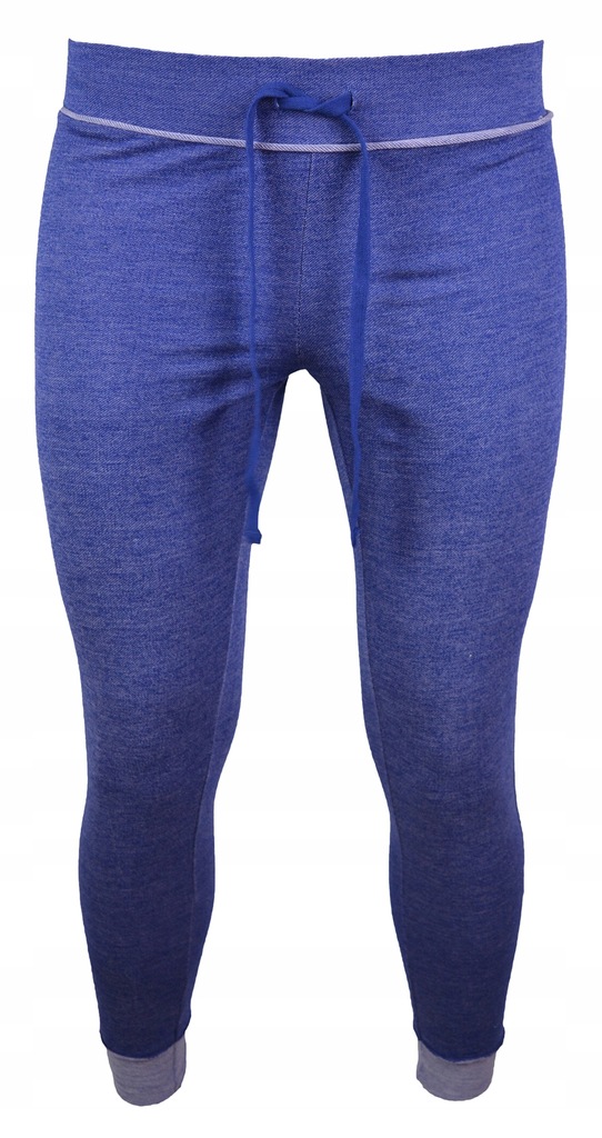 Tezenis calzedonia spodnie bawełna niebieskie S