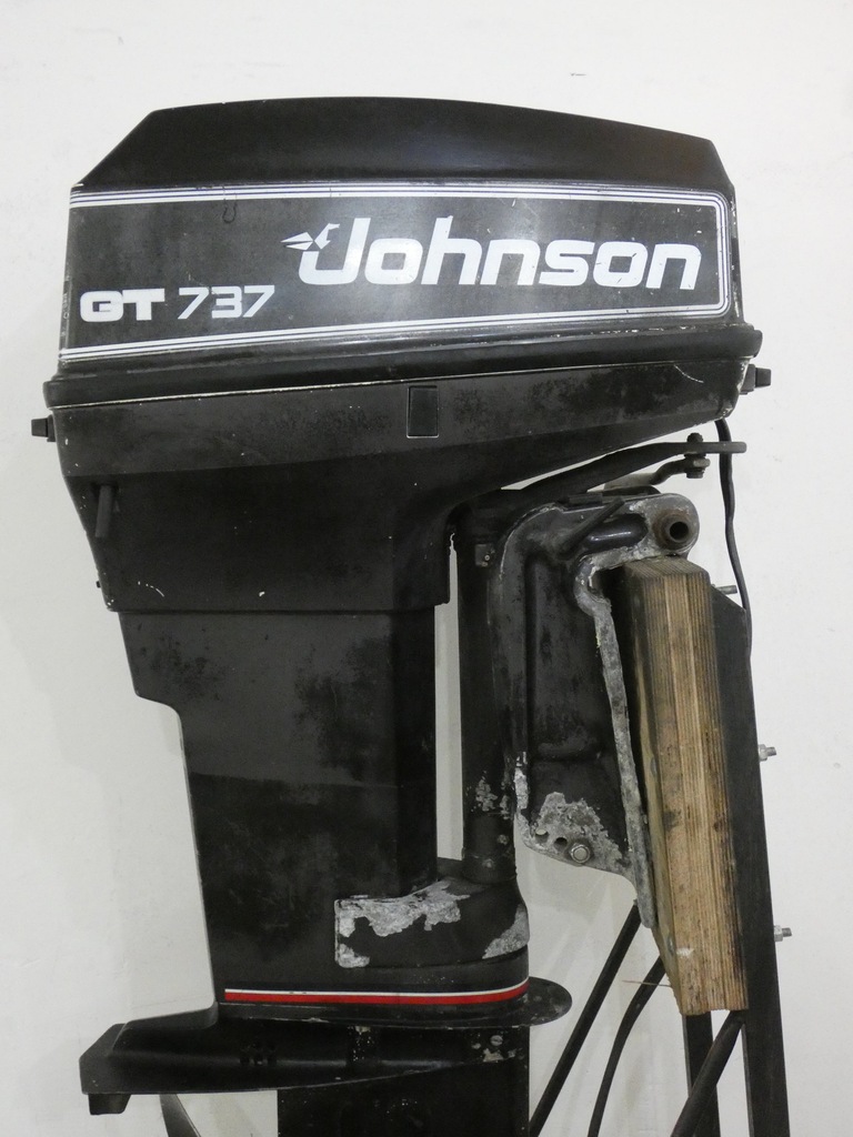 Silnik zaburtowy Johnson 40 rozrusznik, manetka, L