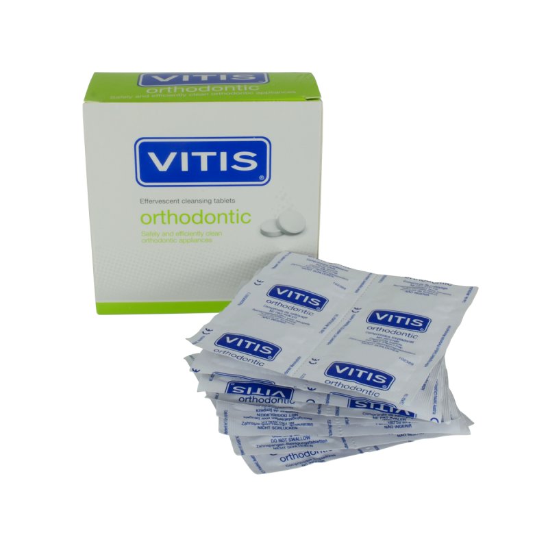 VITIS Orthodontic tabletki do czyszczenia aparatów