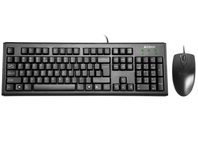 Zestaw przewodowy klawiatura + mysz A4Tech KM-7262