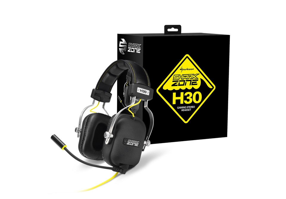 Sharkoon SHARK ZONE H30 - sluchawki z mikrofonem -