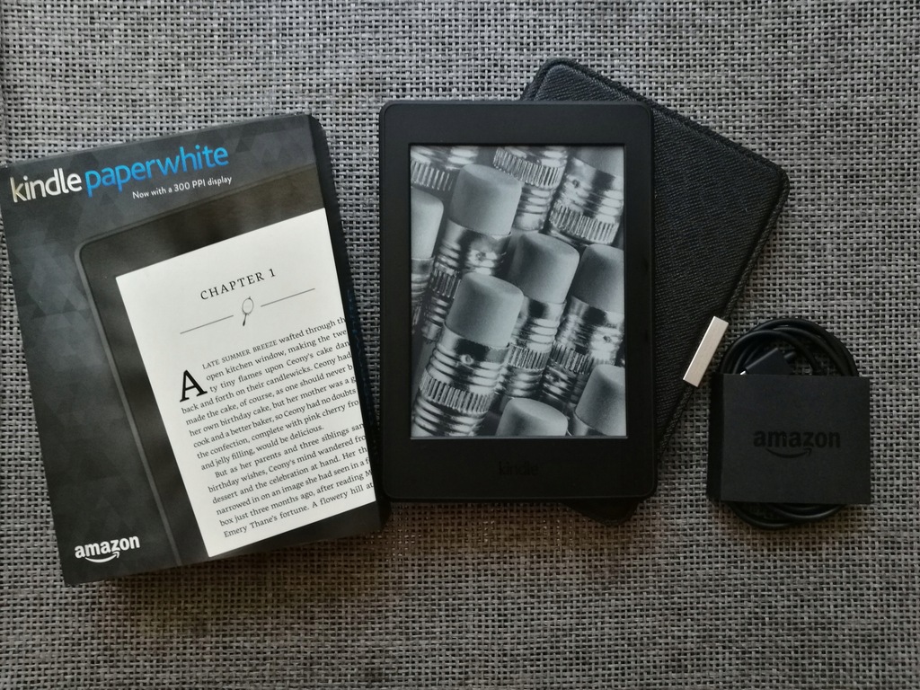 Kindle Paperwhite 3 III Amazon + ETUI