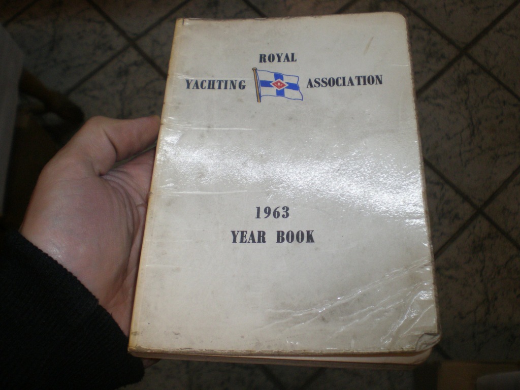 ROYAL YACHTING ASSOCIATION - rocznik 1963
