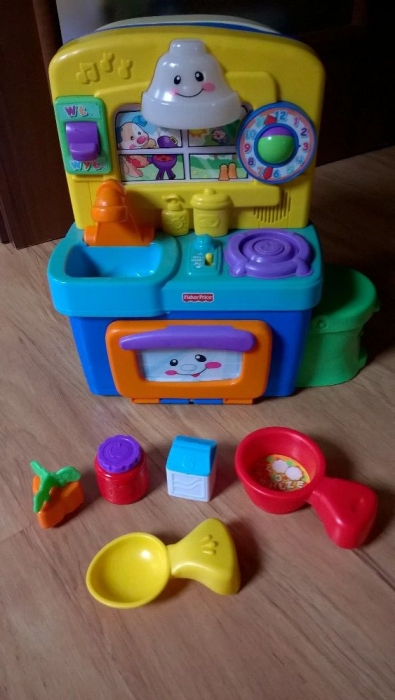 Kuchnia-lodówka Fisher Price POL-ANG!!