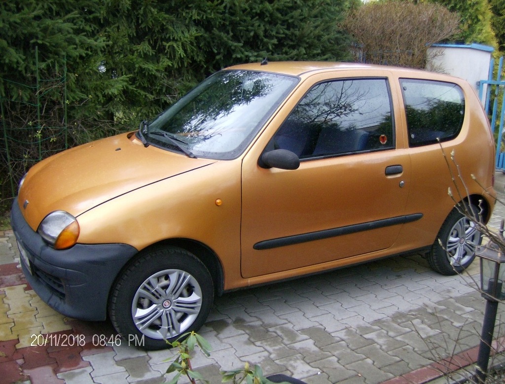 fiat seicento young 900 2000rok