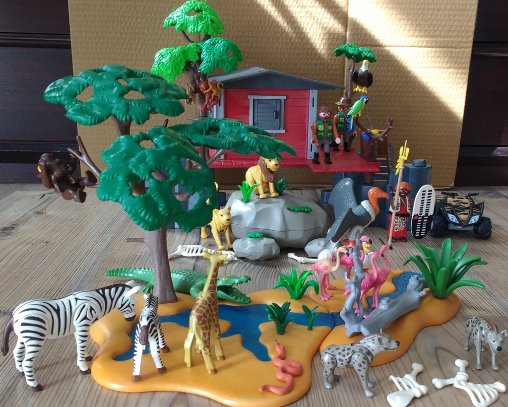 Playmobil Afryka duży zestaw