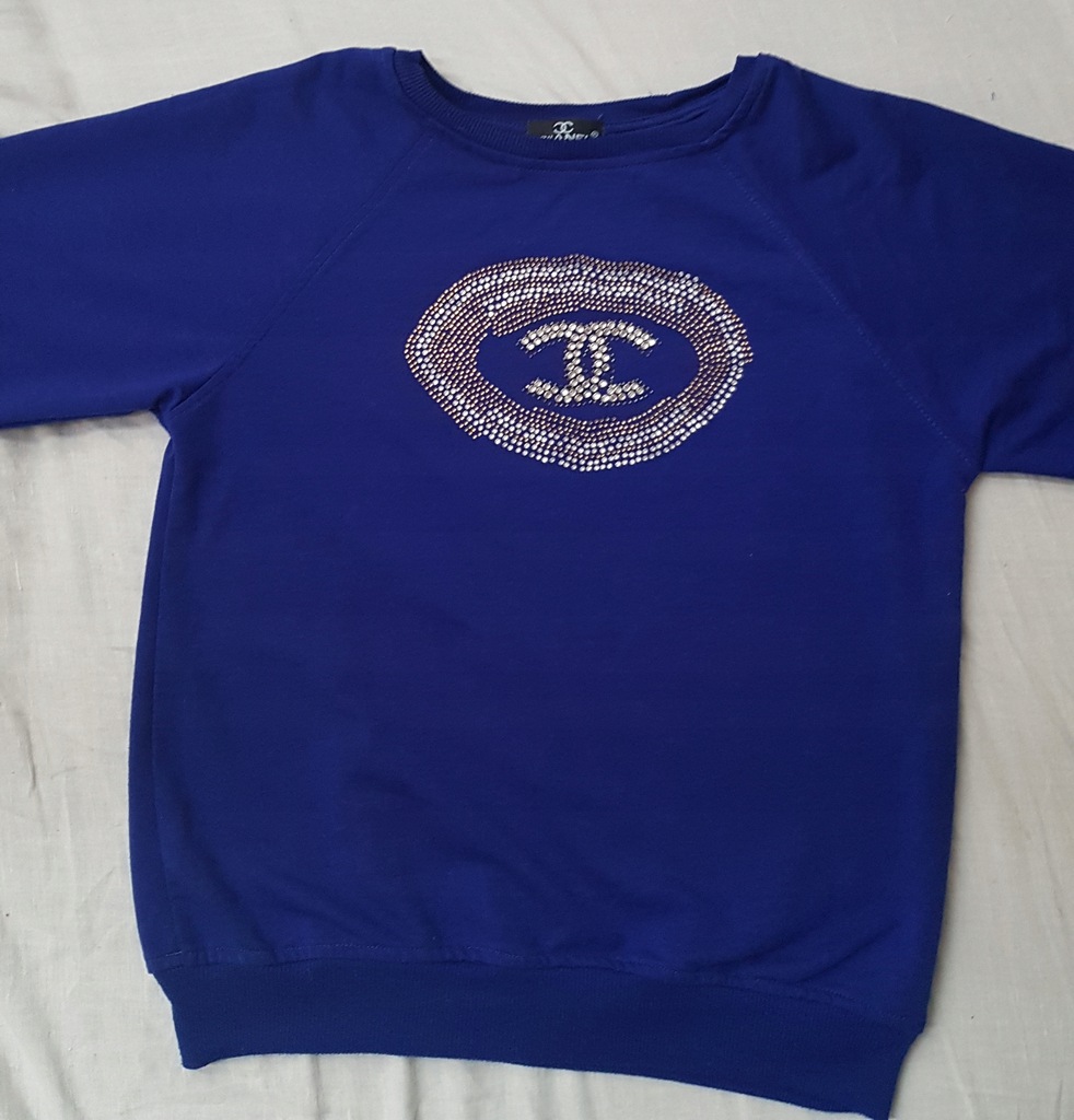 Bluza CHANEL 12 lat 152cm oryginalna cyrkonie