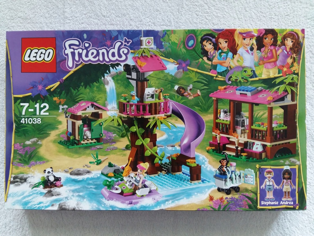 Nowe Lego Friends 41038 Baza Ratownicza Dzungla 7696109999 Oficjalne Archiwum Allegro