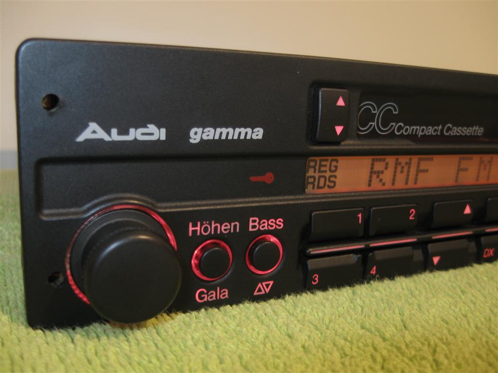 Radio AudI Gamma CC 80 90 100 200 V8 B3 B4 Coupe ...