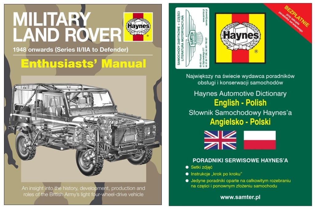 Land Rover y wojskowe 1948-2012 - album (Ware) TW