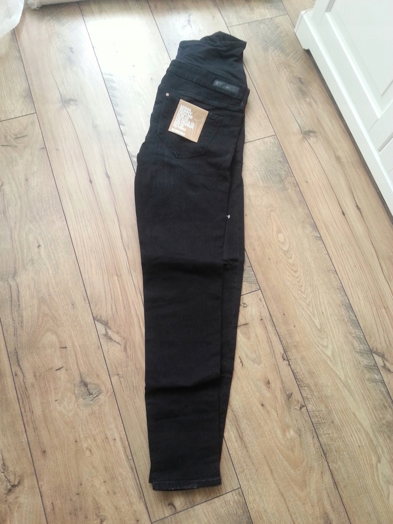 H&M nowe mama skinny jeans ciążowe roz.42