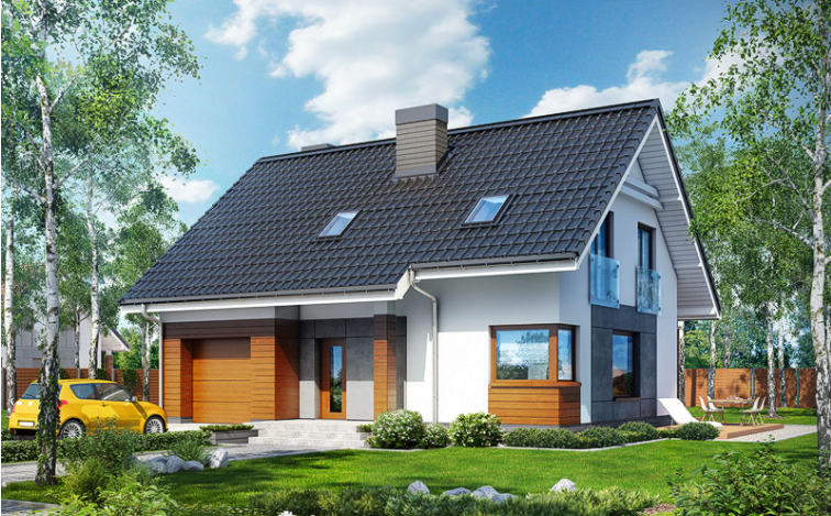 Projekt DOM W JABŁONKACH wersja TERMO