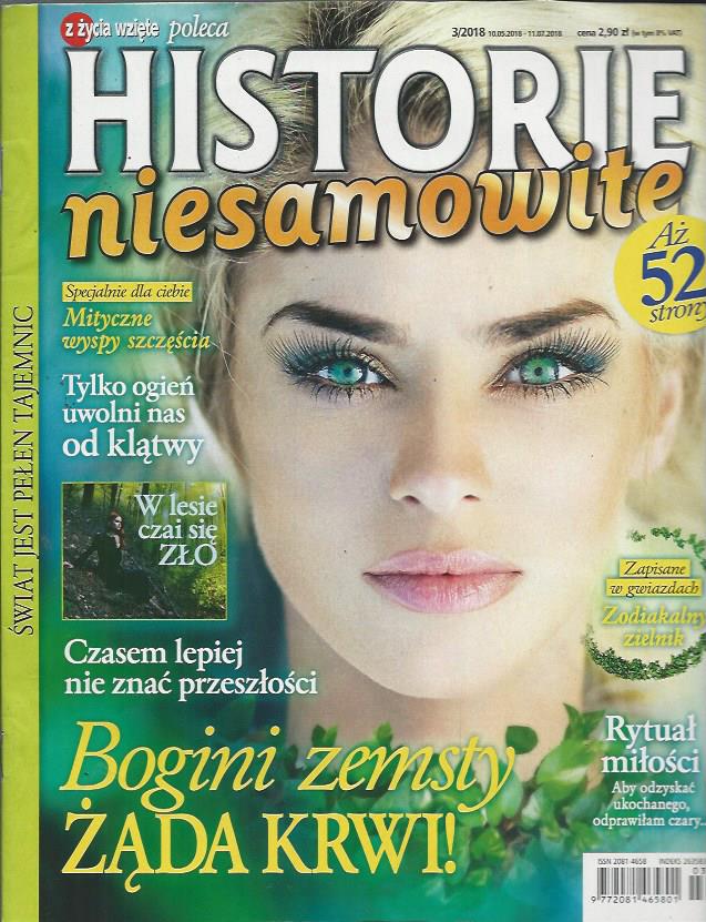 HISTORIE NIESAMOWITE nr 3/18 poleca Z życia wzięte