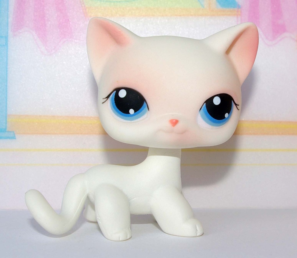 kot kotek shorthair LITTLEST PET SHOP lps albinos