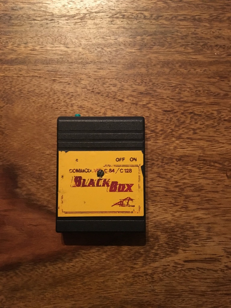 Cartridge BLACK BOX do C64 BCM