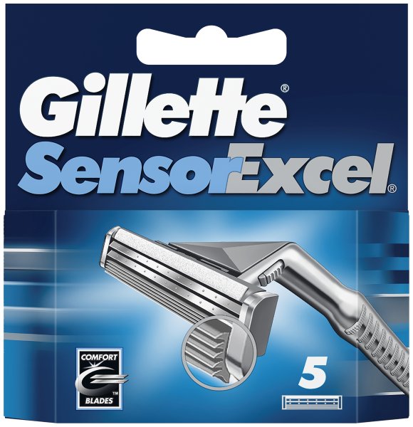 Wkłady do maszynki Gillette Sensor Excel 5 sztuk