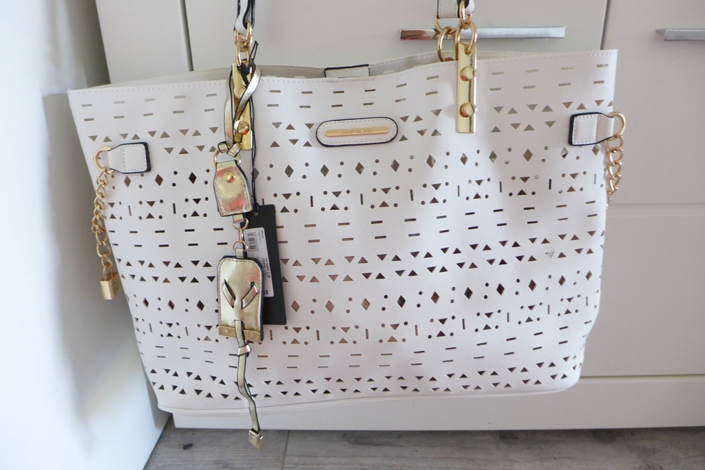 TOREBKA RIVER ISLAND AŻUR LASEROWA IDEAŁ BIAŁA
