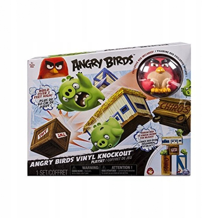 Angry Birds Vinyl Knockout Play Set