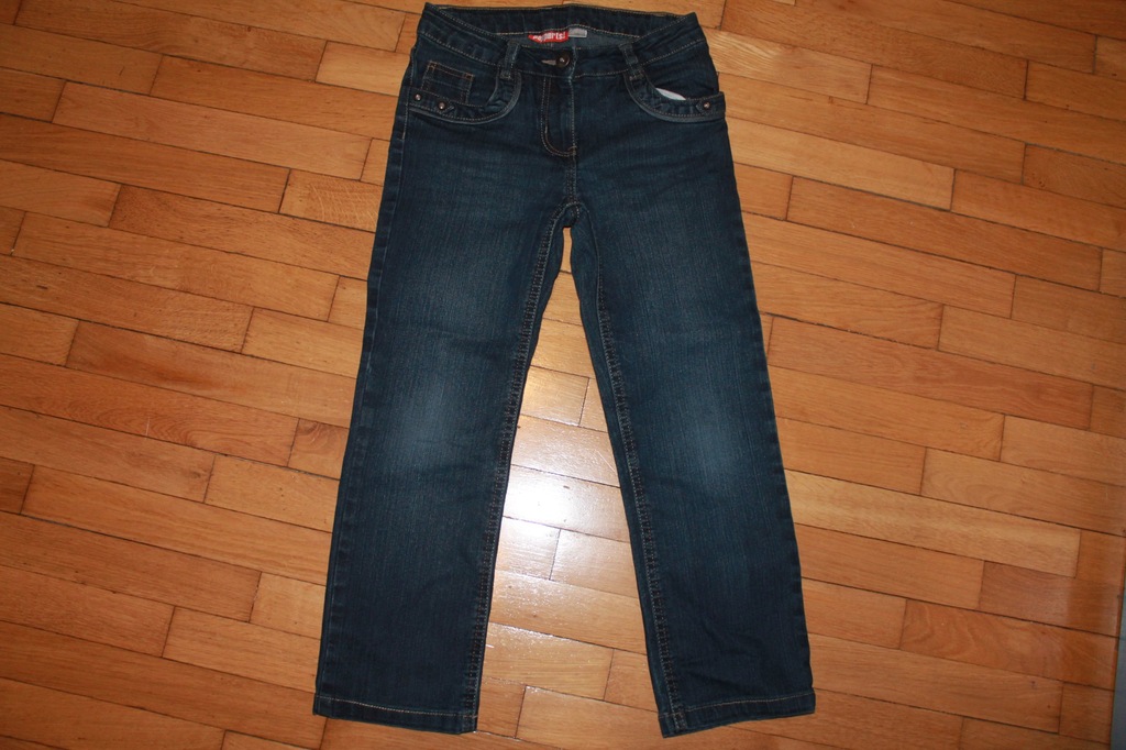 spodnie jeans r 140