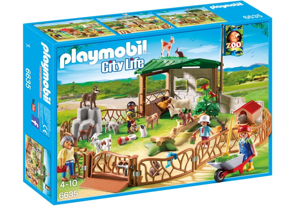 PLAYMOBIL KLOCKI MINI ZOO ZWIERZĘTA 6635