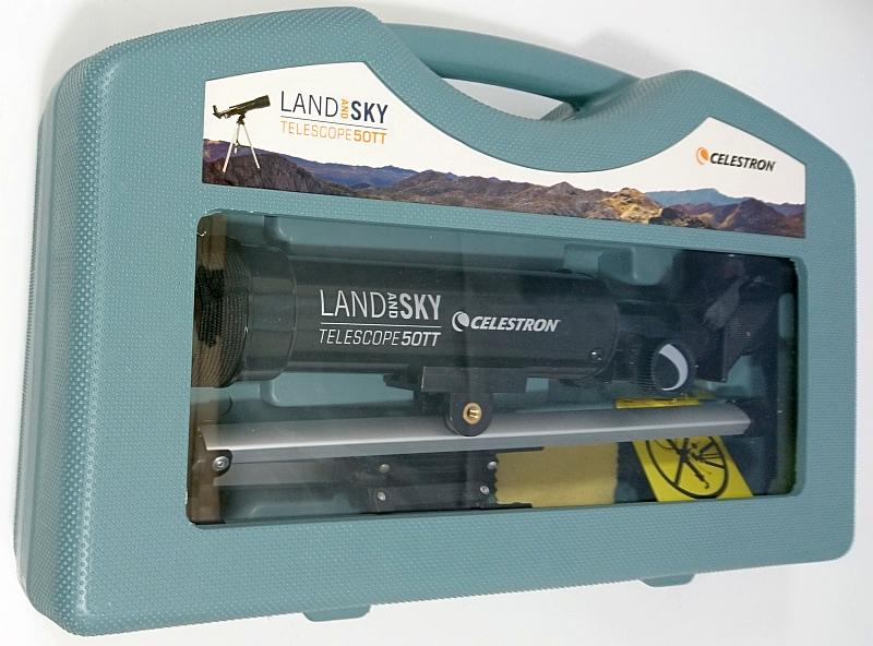 Teleskop Luneta Celestron Land Sky 50TT walizka