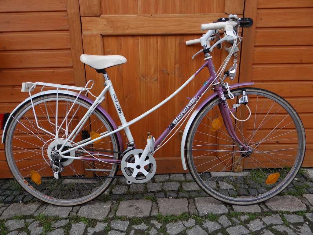 Rower miejski BIANCHI RIVUS-Shimano Nexus,koła 28c
