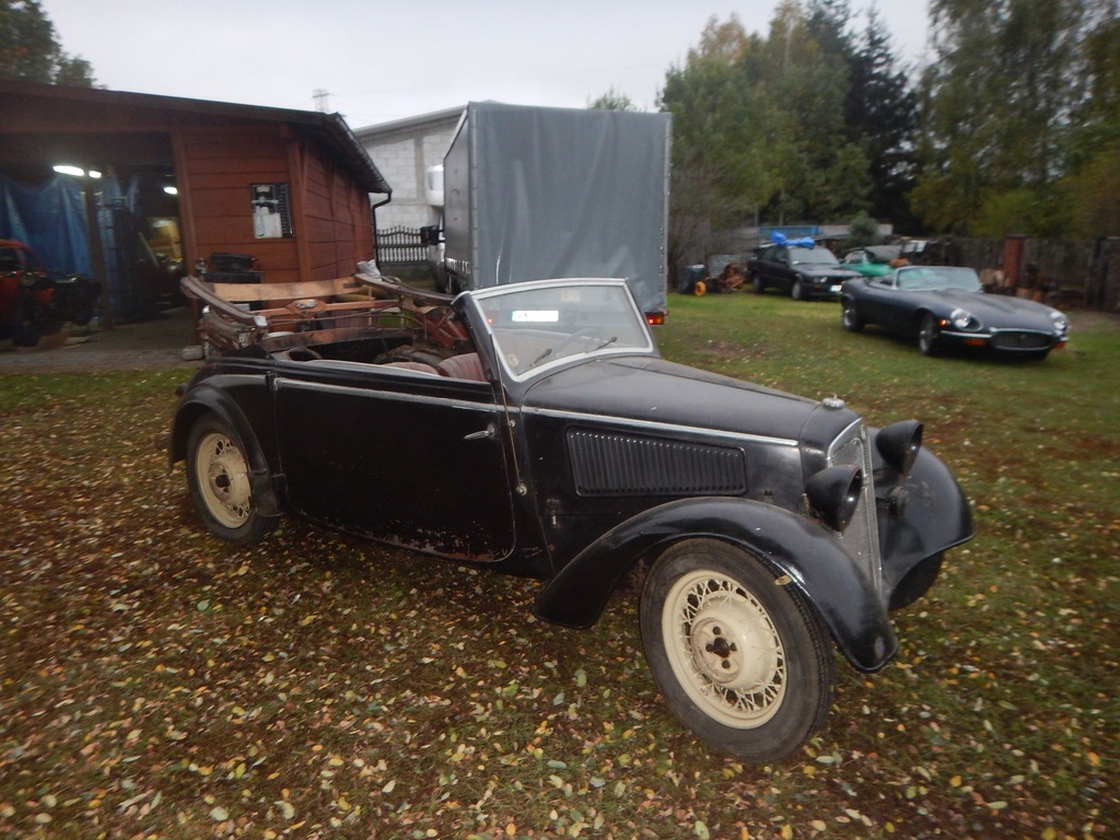 DKW F7 FRONT LUXUS CABRIOLET F8 1938 HORCH AUDI