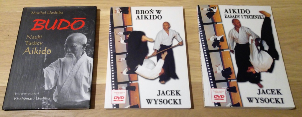 AIKIDO: 3 książki + 2 CD o japońskiej sztuce walki