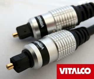 Kabel Przewód optyczny toslink T-T 1,5m VITALCO FV
