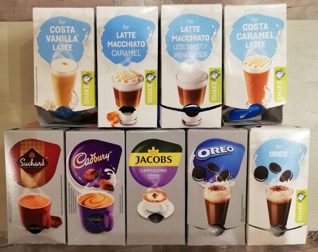Tassimo Costa Vanilla Caramel Oreo Cadbury 58 szt.
